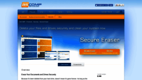 What Secure-eraser.com website looked like in 2019 (5 years ago)