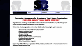 What Sportsbrain.com website looked like in 2019 (5 years ago)