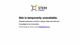 What Stem.org.uk website looked like in 2019 (5 years ago)