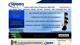 What Sanmacs.com website looked like in 2019 (5 years ago)