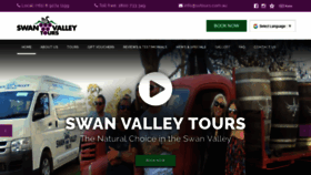 What Svtours.com.au website looked like in 2019 (5 years ago)