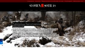 What Suomensotilas.fi website looked like in 2019 (5 years ago)