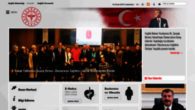 What Saglik.gov.tr website looked like in 2019 (6 years ago)