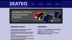What Seateq.com.br website looked like in 2019 (5 years ago)