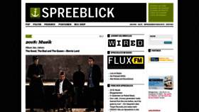 What Spreeblick.de website looked like in 2019 (5 years ago)