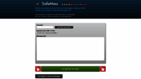 What Safemess.com website looked like in 2019 (5 years ago)