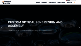 What Shanghai-optics.com website looked like in 2019 (5 years ago)
