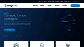 What Storagecraft.com website looked like in 2019 (5 years ago)