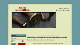What Sceaux-personnalises.fr website looked like in 2019 (5 years ago)