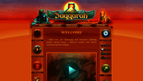 What Saqqarahthegame.com website looked like in 2019 (5 years ago)
