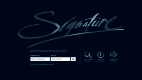 What Signatureny.com website looked like in 2019 (5 years ago)