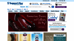 What Supportplus.com website looked like in 2019 (5 years ago)