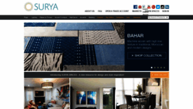 What Surya.com website looked like in 2019 (5 years ago)