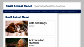 What Smallanimalplanet.com website looked like in 2019 (5 years ago)