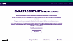 What Smartassistant.info website looked like in 2019 (5 years ago)