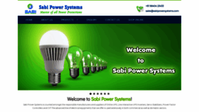 What Sabipowersystems.com website looked like in 2019 (5 years ago)