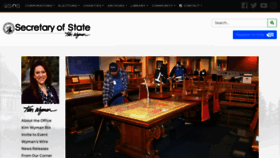 What Sos.wa.gov website looked like in 2019 (5 years ago)