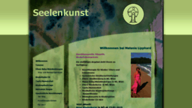 What Seelenkunst.at website looked like in 2019 (5 years ago)