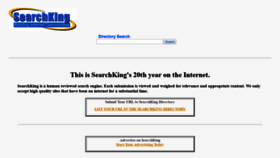 What Searchking.com website looked like in 2019 (5 years ago)