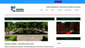 What Successfulgardendesign.com website looked like in 2019 (5 years ago)