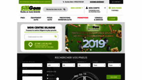 What Siligom.fr website looked like in 2019 (5 years ago)