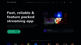 What Streamlabs.com website looked like in 2019 (6 years ago)