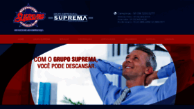 What Suprema-seg.com.br website looked like in 2019 (5 years ago)
