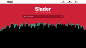What Slader.com website looked like in 2019 (5 years ago)
