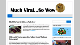 What Somuchviral.com website looked like in 2019 (5 years ago)