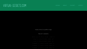 What Slsecrets.com website looked like in 2019 (5 years ago)