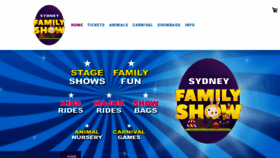 What Sydneyfamilyshow.com.au website looked like in 2019 (5 years ago)