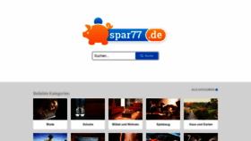 What Spar77.de website looked like in 2019 (5 years ago)