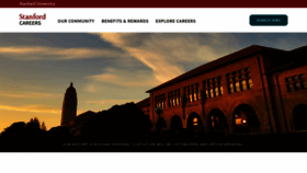 What Stanfordcareers.stanford.edu website looked like in 2019 (5 years ago)