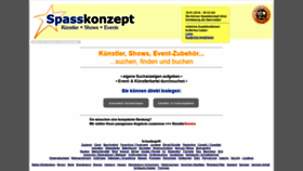 What Spasskonzept.de website looked like in 2019 (5 years ago)