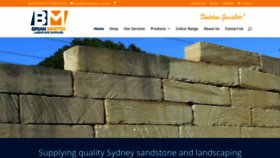 What Sydneysandstonesupplies.com.au website looked like in 2019 (5 years ago)