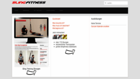 What Slingfitness.de website looked like in 2019 (5 years ago)
