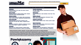What Sklepy24.pl website looked like in 2019 (5 years ago)