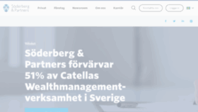 What Soderbergpartners.se website looked like in 2019 (5 years ago)