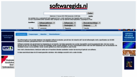 What Softwaregids.nl website looked like in 2019 (5 years ago)