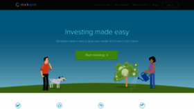 What Stockspot.com.au website looked like in 2019 (5 years ago)