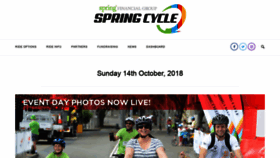 What Springcycle.com.au website looked like in 2019 (5 years ago)