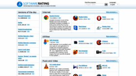 What Softwarerating.info website looked like in 2019 (5 years ago)