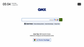 What Suche.gmx.net website looked like in 2019 (5 years ago)