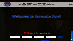 What Sarasotaford.com website looked like in 2019 (5 years ago)