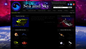 What Seasky.org website looked like in 2019 (5 years ago)