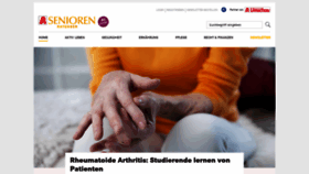 What Senioren-ratgeber.de website looked like in 2019 (5 years ago)