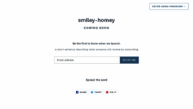 What Smileyhomey.com website looked like in 2019 (5 years ago)