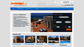 What Sunbudget.net website looked like in 2019 (5 years ago)
