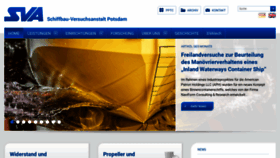 What Sva-potsdam.de website looked like in 2019 (7 years ago)