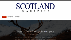 What Scotlandmag.com website looked like in 2019 (5 years ago)